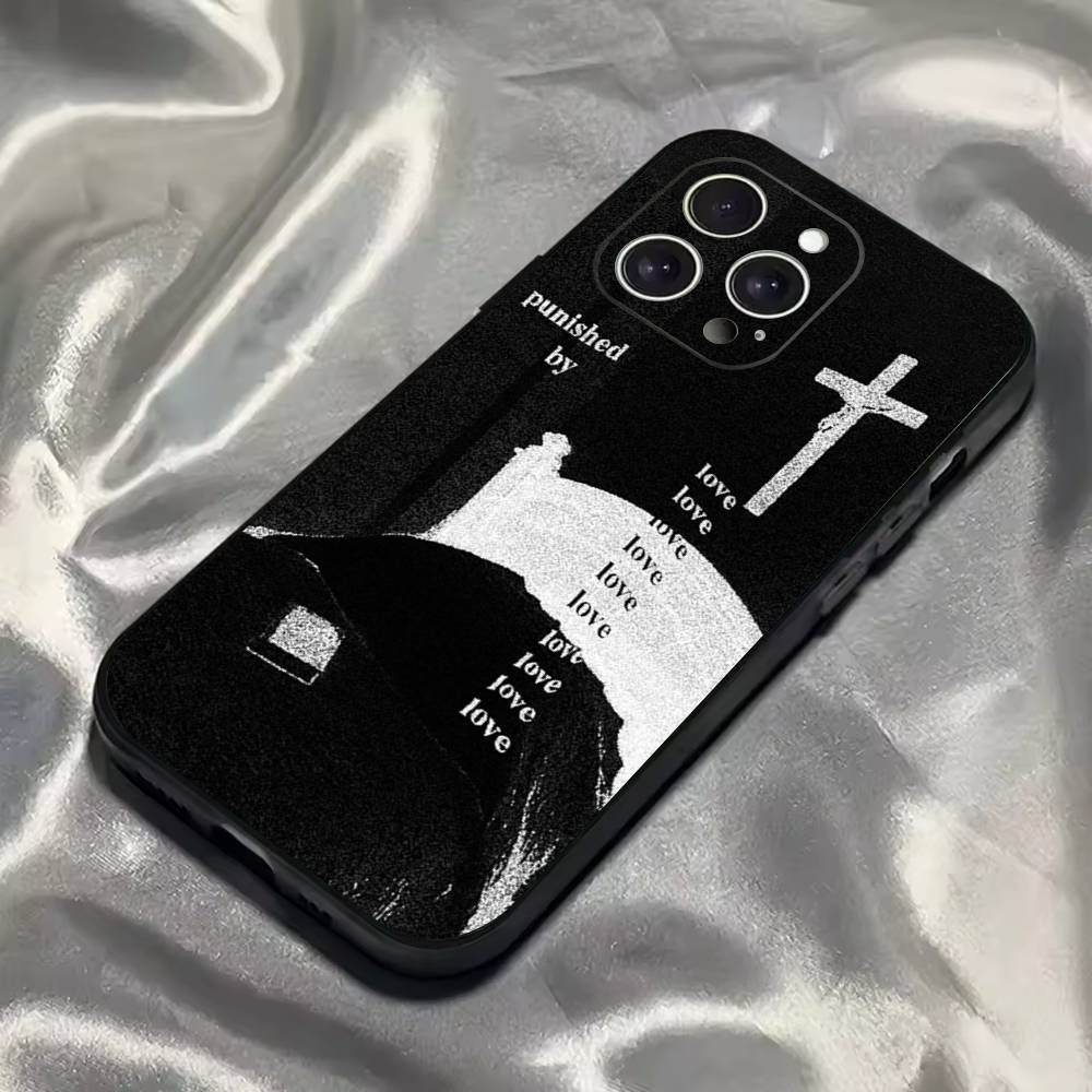 Custodia per telefono cantante E-Ethel Cain per iPhone 16,15,14,13,12,11,Pro,Max,Plus,X,XS,SE4,E,Mini,Custodia nera morbida