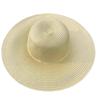 High-Quality Wheat Straw Wide-Brim Sun Protection Hat for Men and Women