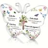 2D Fla Spanisch-inspirierte Biblische Verse Acryl-Dekorationsplakette, Kreuz-Design, Geeignet für Wanddekoration, Veranda, Zimmer, Villa, Akzente Zuhause, Hallw