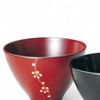 Set of 2 Lacquerware Made In J-kitchens Bowls, Hand-Painted, Japan, PID-529333
