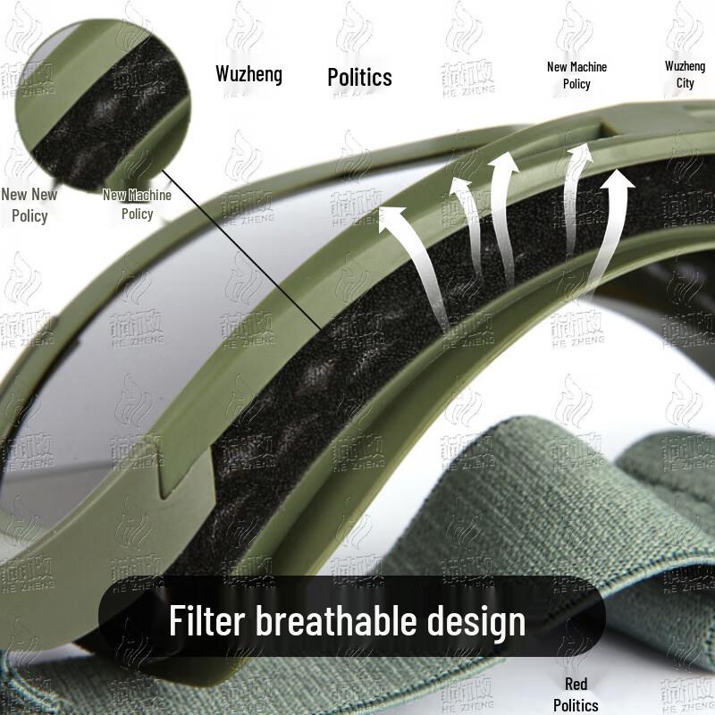 HUZHENG Tactical Outdoor Goggles & Sunglasses