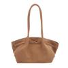 Women Suede Dumpling Tote Bag, Luxury Handbag, Single Shoulder Crossbody Bag