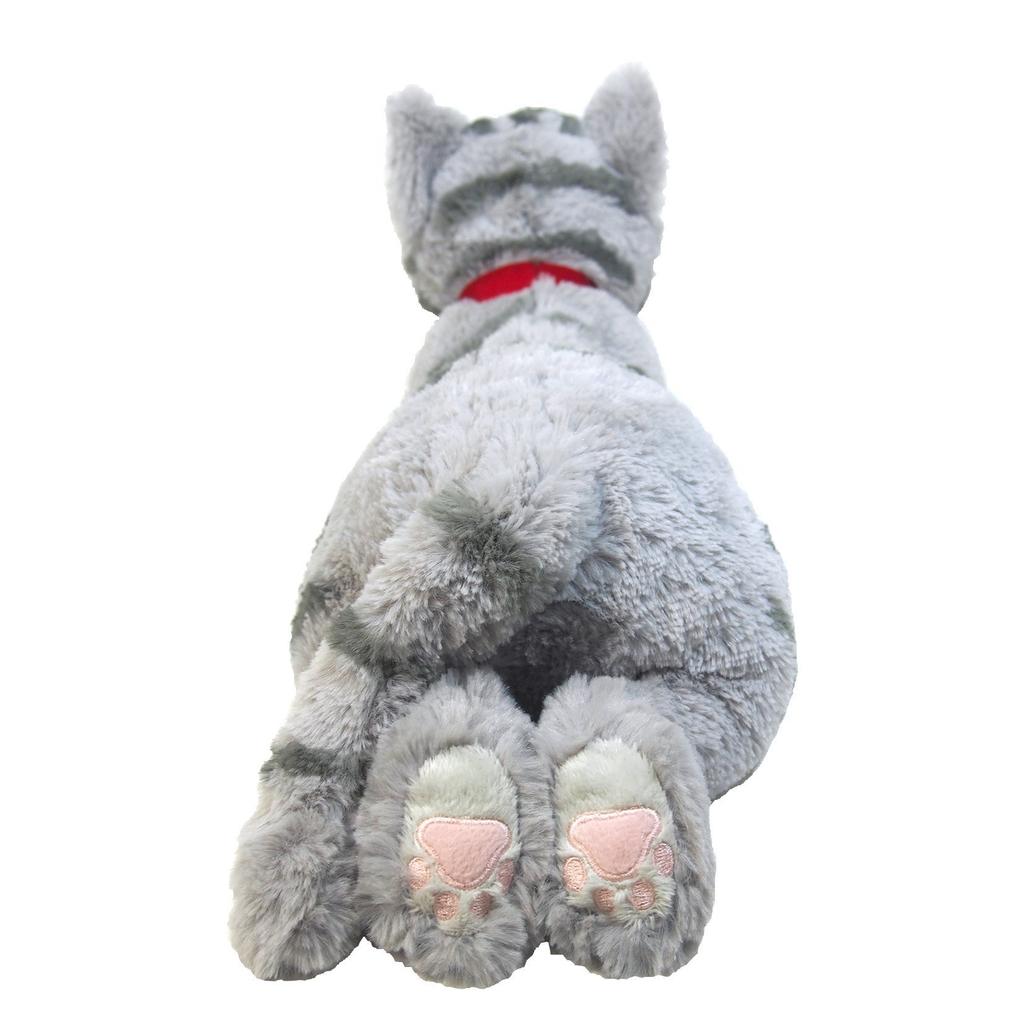 Sun Lemon Lap Cat Plush Toy Medium Gray