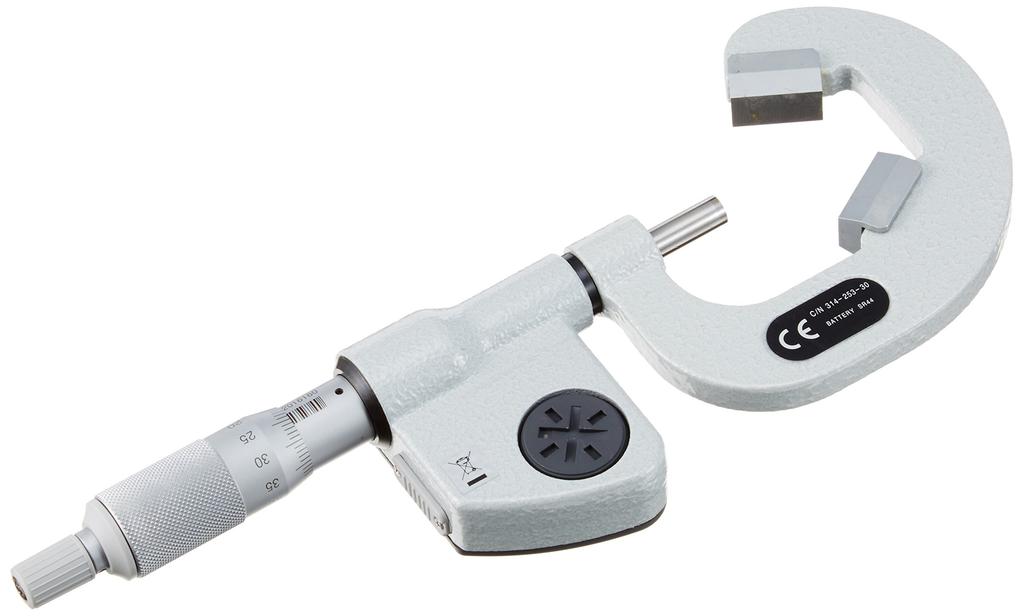 Mitutoyo Digimatic micrometer V-groove 314-253-30 VM3-40MX