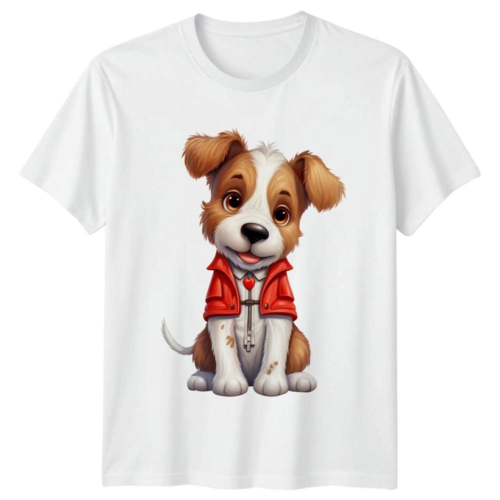 Cute Puppy Dog Animals Graphic Tee Unisexs Unisexs Unisex TShirt Design S
