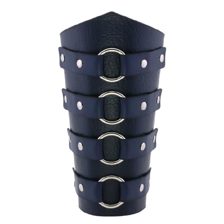 Elegante Vintage PU-Leder-Handgelenkmanschetten mit runder Schnalle Perfekte Passform für Männer und Frauen bei historischen Nachstellungen
