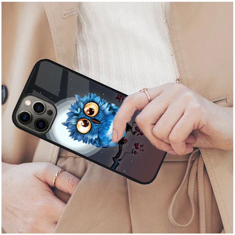 Cartoon Owl Magnetic Phone Case For APPLE iPhone 17 Air 16 14 13 12 Pro Max 15 Plus Wireless Charge With MagSafe Cover