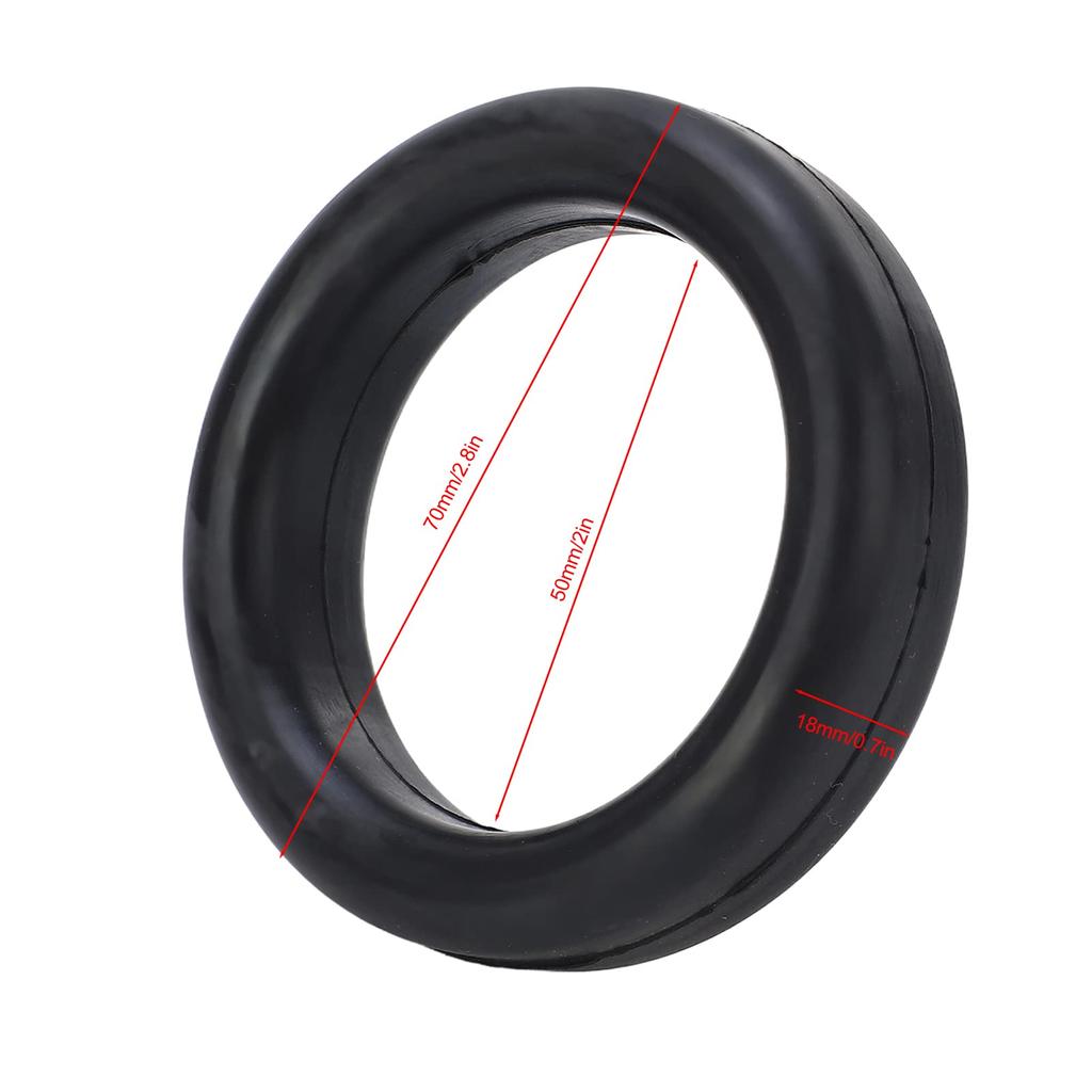 Muffler Exhaust Hanger Muffler Hanger Hanging Rubber O Ring Bushing Rubber Mounting Bracket 70mm