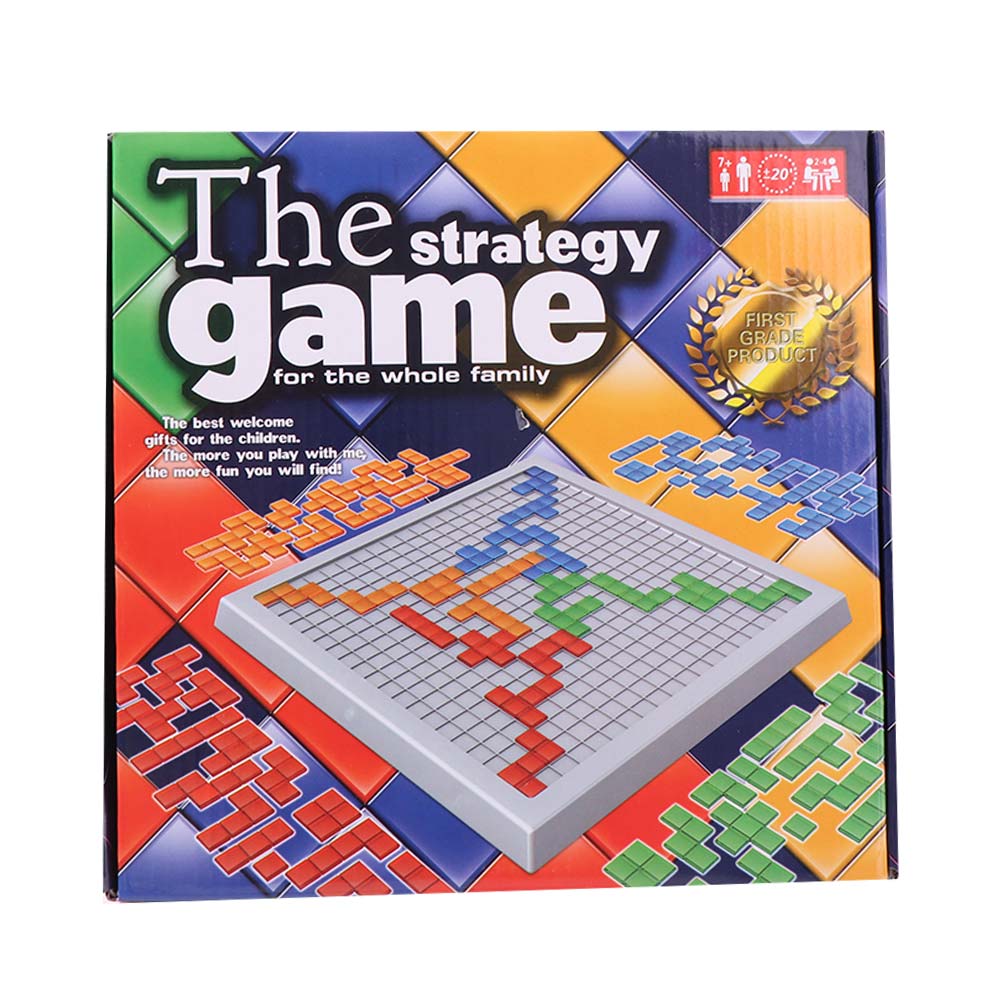 Family Fun Strategy Game Blokus Board Squares Game Blokus Board Game  Children's Toys