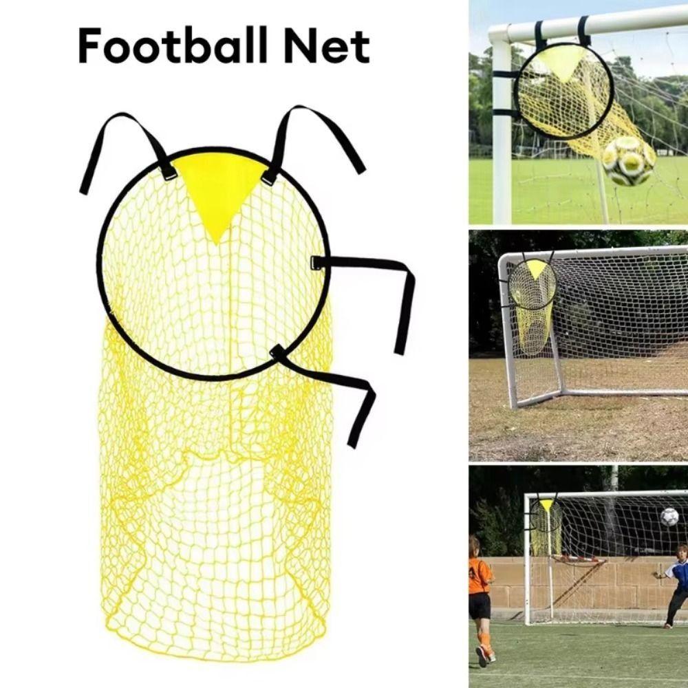 Foldable Football Goal Target Pocket Enhanced Accuracy Football Throwing Target  Practice