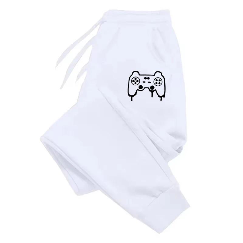 Funny Games Console Printed Pants Men Casual Outdoor Sports Fitness Jogging Long Pants Fashion Drawstring Sweatpants