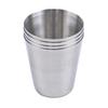 4/6 Stück Outdoor Camping Geschirr Reisebecher Set Picknick Zubehör Edelstahl Wein Bierbecher Whiskey Tassen 30ML