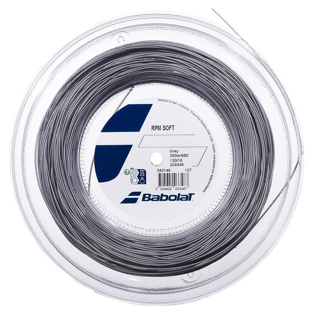 

Теннисная струна Babolat RPM SOFT 200 м рулон 243146