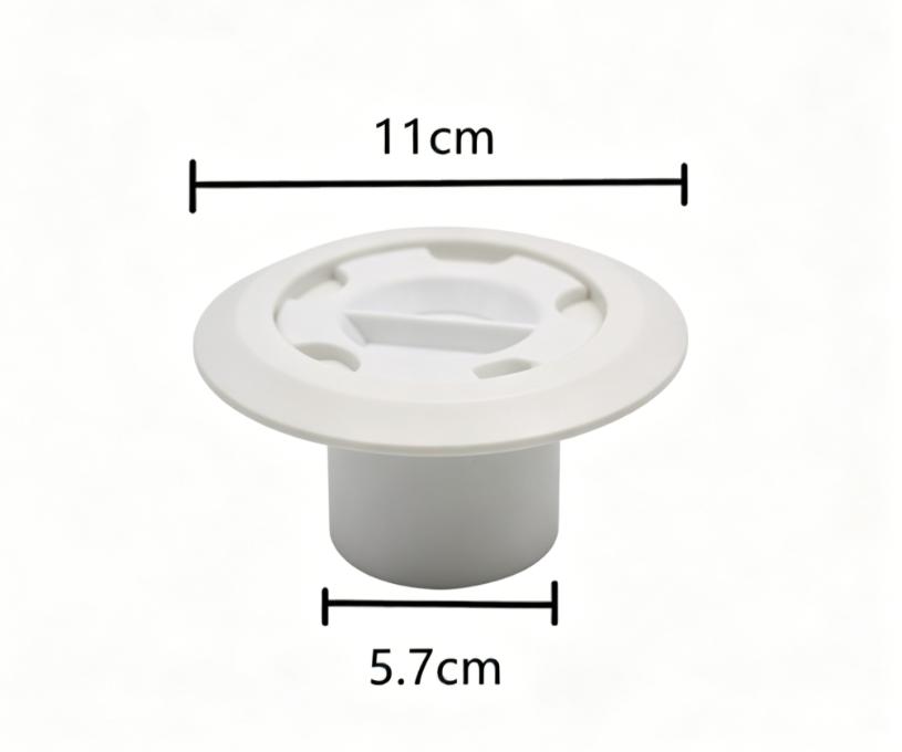 SP-1025 Pool Water Inlet Fitting White Plastic Jet Nozzle For Above Ground Swimming Pools And Spas Efficient Circulation