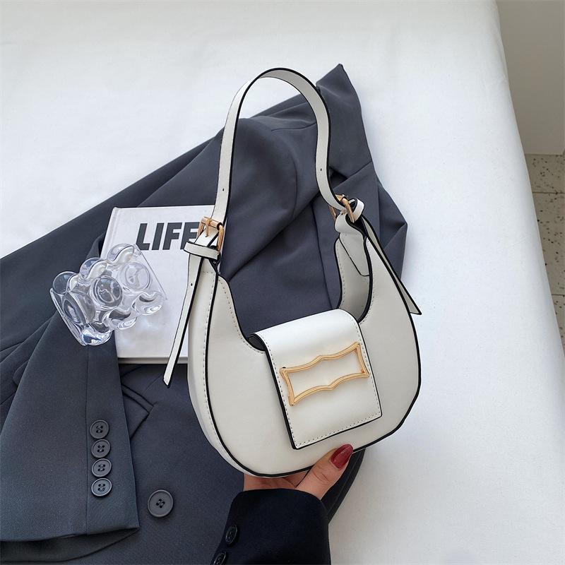 Bags Bag Women's New Trendy Fashion Retro Crescent Armpit Bag Niche Light Luxury Shoulder Messenger Small Bag