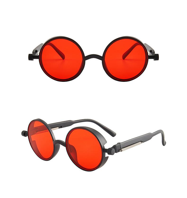 Round Sunglasses Steampunk Men Women Fashion Glasses Brand Designer Retro Vintage Sunglasses UV400