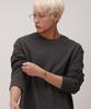 Dibellobeu Basic Waffle Long Sleeve_Charcoal