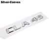 Matt Black " CLA 45 " Car Trunk Rear Letters Word Badge Emblem Letter Decal Sticker for Mercedes Benz AMG CLA Class CLA45 AMG IX3
