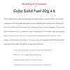 Cube Solid Fuel 30g x 6 Pieces
