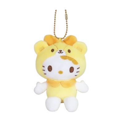 Nakajima Corporation Hello Kitty Maskottchen-Kollektion Tiny Chum Verwandlung Gelb 199010-24 H11×B8.5×T4.5cm