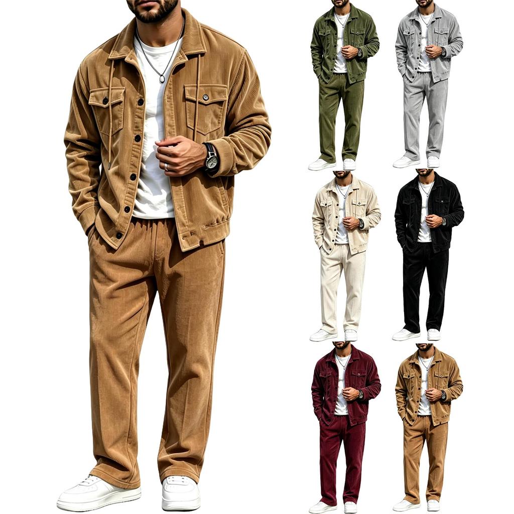 Men's Casual 2 Piece Tracksuit Set Hoodie and Jogger Sweatpants Athletic Outfit