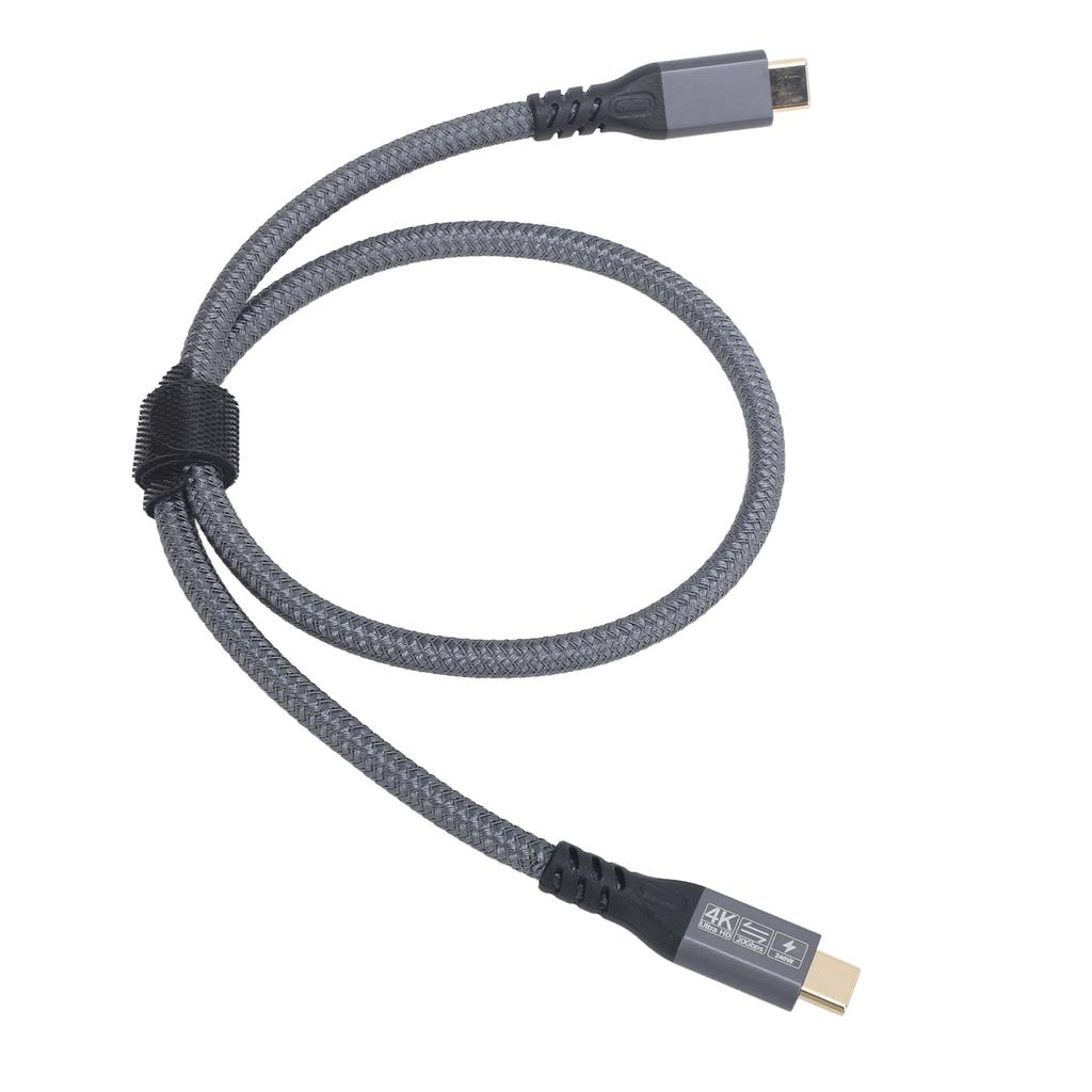 USB C To USB C Cable Support 20Gbps Data Transfer 240W Fast Charging 4K 60Hz Video Output USB C 3.2 Gen 2 Cable