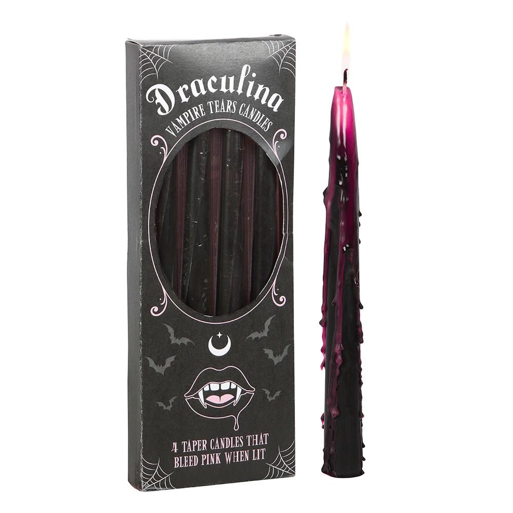 Something Different Vampire Tears Taper Candle (Pack of 4)