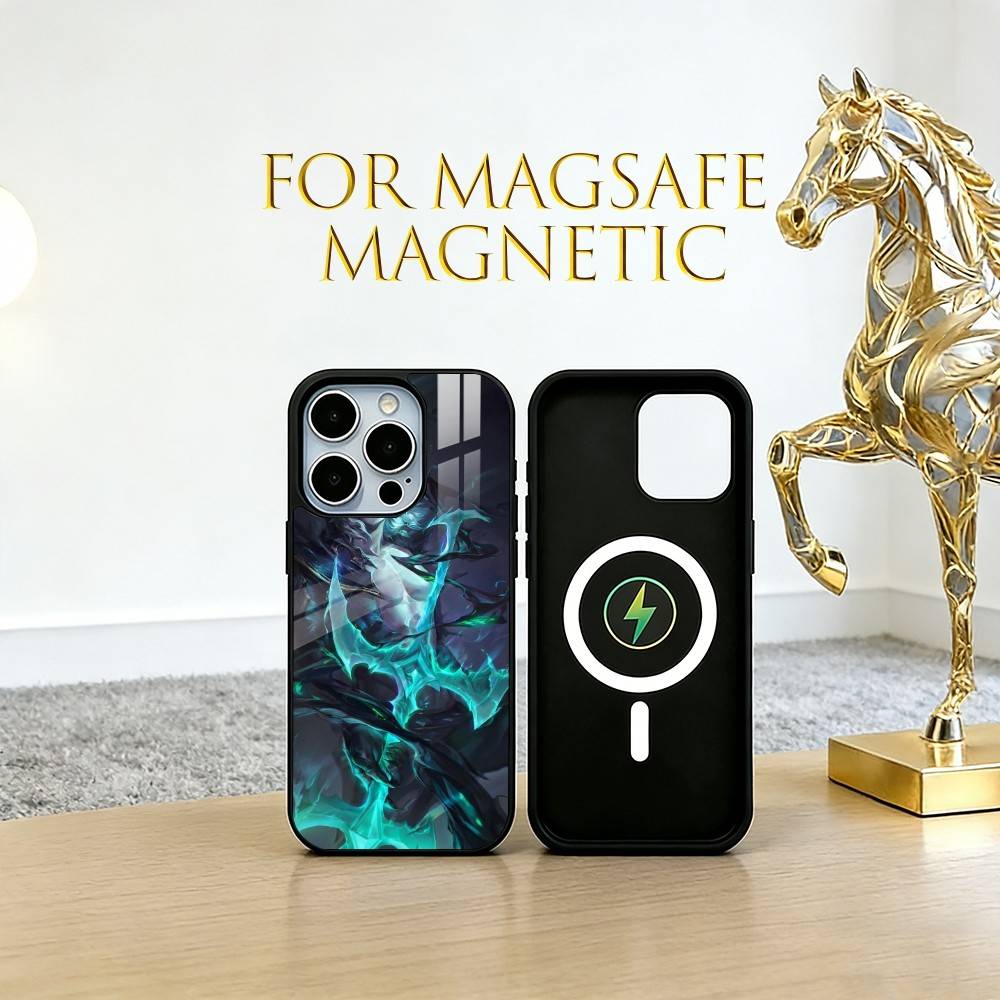 Ruined King Phone Case For iPhone17,16,15,14,13,12,11 Plus,Pro Magnetic For Magsafe Wireless Charging