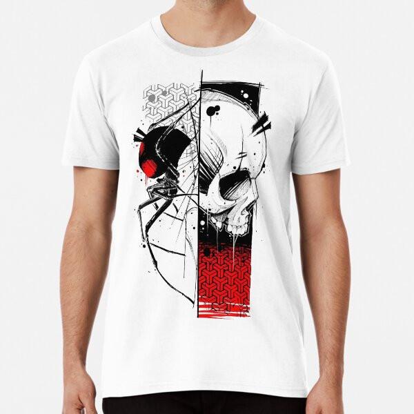 Cyberpunk Skull Spider Urban Goth Style  S to 5XL Made in the AU/USA T-Shirt