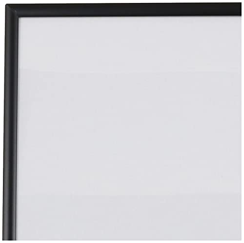 [Amazon.co.jp Exclusive] SOFUKEN Slim Eight Aluminum Picture Frame, A3, Black, with Small Piton Hook Set