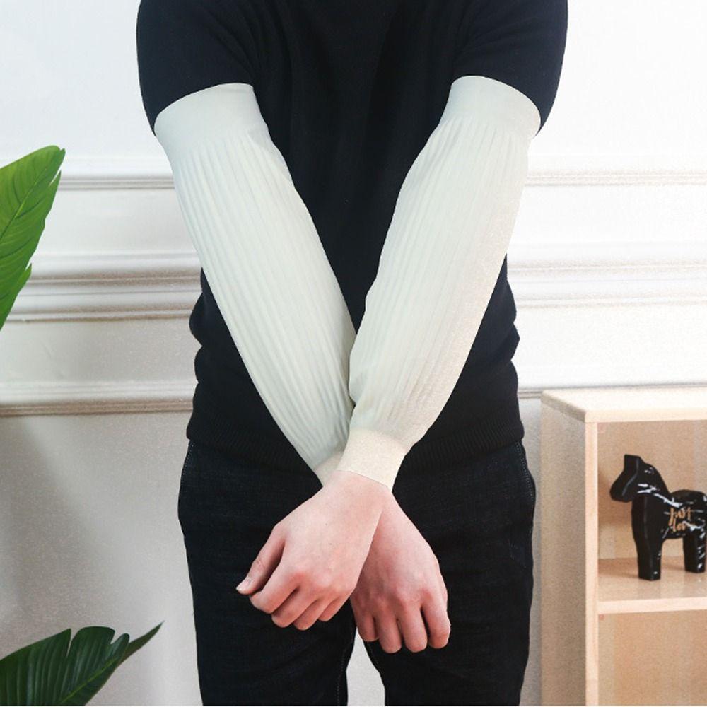 Waterproof Latex Arm Sleeves Thickened Arm Protector Durable Housekeeping Sleeve Cover  Household