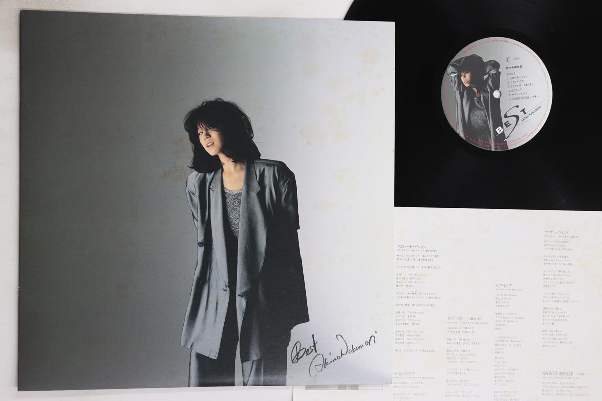 

LP Record AKINA NAKAMORI - Best L13030 REPRISE 1986 Japan Japanese Pop/Rock Used