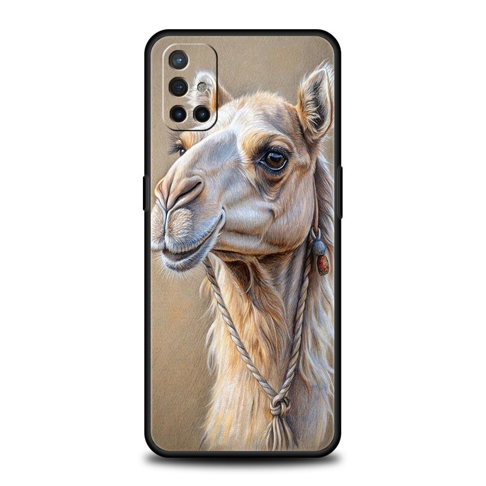 Animal Camel Phone Case For Oneplus 13R 13 12R 11 10T 10R Nord N100 N200 N10 10 9 9R 9RT CE 3 2 Z Pro 5G Soft TPU Cover Fundas