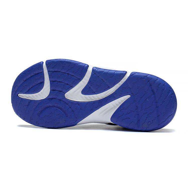 LiNing Youth  Rebound Shock Absorption Breathable Wear-Resistant Non-Slip Mid-Top Basketball Shoes Kids Basketball Shoes Black YKBS088-3
