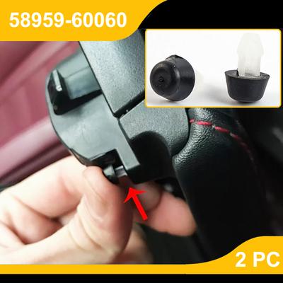 2 Pcs Center Console Storage Box Clip Buffer Bumper Cushion Limiter For Toyota Prius Scion Yaris Ist Lexus IS GS IS 2020 2021