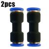 Reliable and Sturdy Pneumatic Straight Union Connector 6MM OD Tube