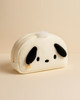 Kawaii noir blanc chien grande capacité en peluche sac à crayons mignon étuis à crayons pochette papeterie support organisateur cadeaux prix