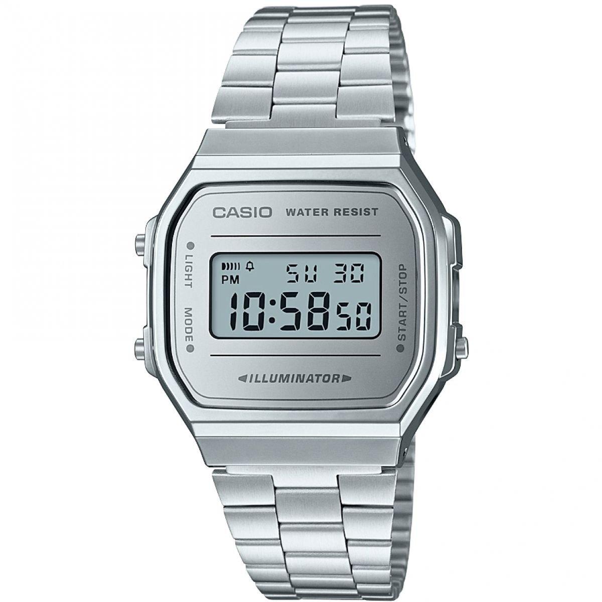 

Casio A168WEM-7DF Цифровые Кварцевые Серебристые Нержавеющая Сталь Унисекс Часы