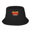 Darkstalkers The Night Warriors Japanese Text Bucket Hat Cosplay Gentleman Hat Hats For Women MensBucket Hat