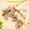 Number Stitch Markers Bead Chain Multifunction Crochet Digital Crochet Markers Knitting Markers DIY Sewing Accessories