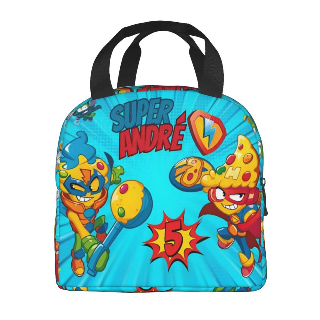 Insulated Lunch Bags Super Zings Accessories Funny Superzings Lunch Food Box Fashion Thermal Cooler Bento Box For School
