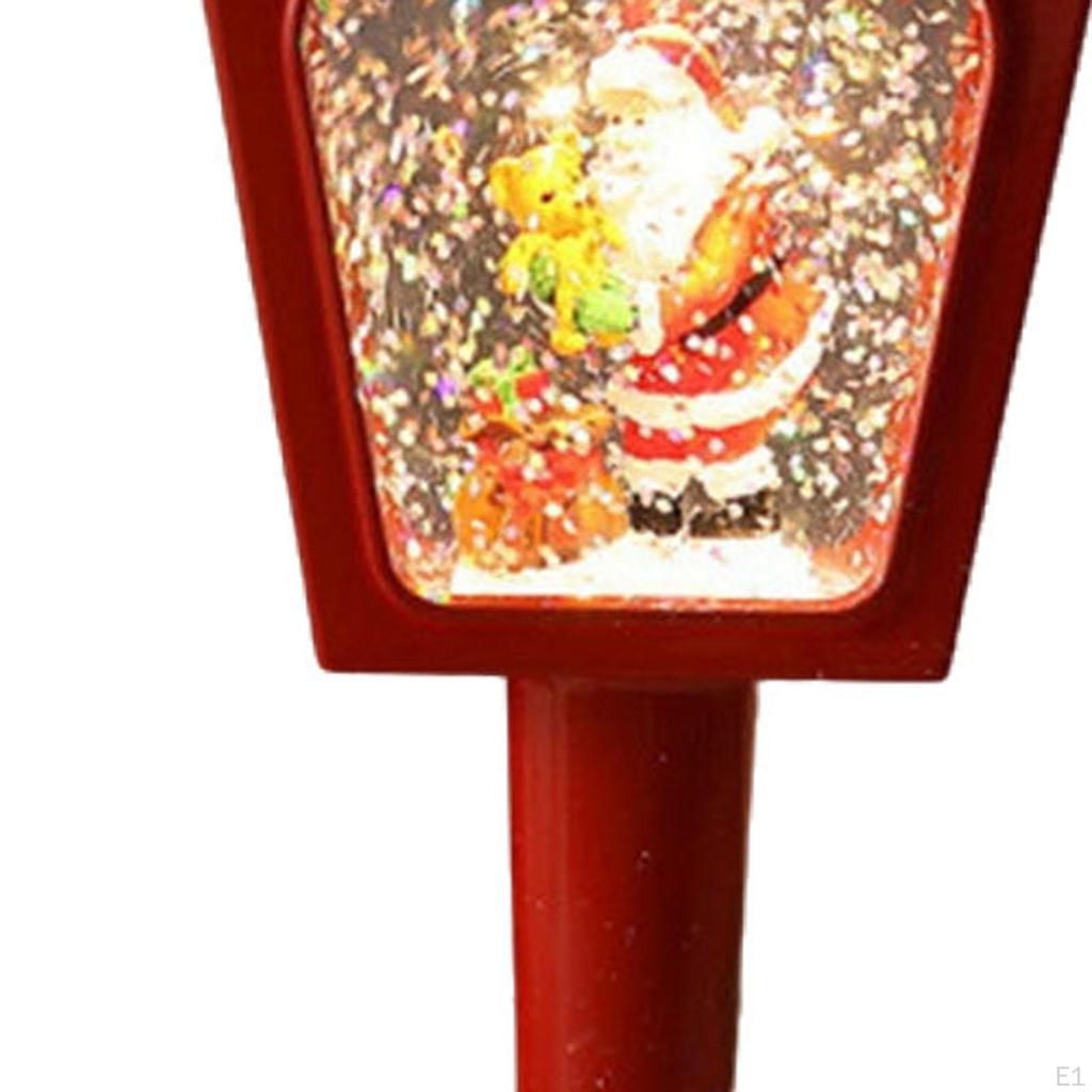 Weihnachten Schneekugel Glitzernde Spieluhr Weihnachtsspielzeug Einzigartiges LED-Flackern Schneeflocke für