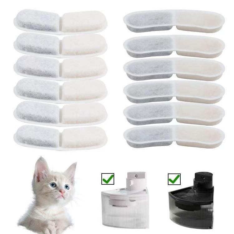 Universal Cat Water Fountain Replacement Filter Cartridge - Multi-Model Compatibility