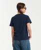 AECA (Woman) Color Chain Stitch Aeca Sports Half Sleeve Tee-Navy