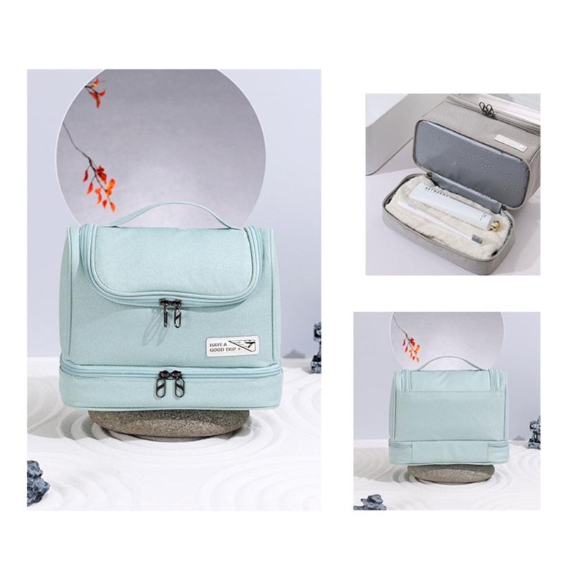 Women Men Travel Wash Necessaries Cosmetic Bag Large Capacity Professional Dry And Wet Separation Case Toiletry Handbag