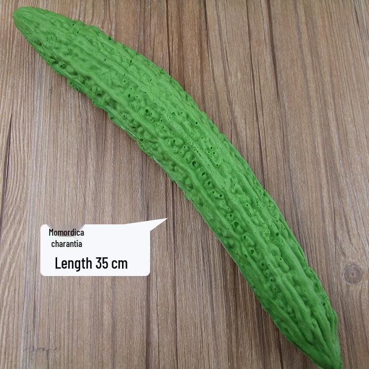 Artificial Vegetable Set: Eggplant, Cabbage, Cucumber, Celery, Spinach - Kitchen Decoration