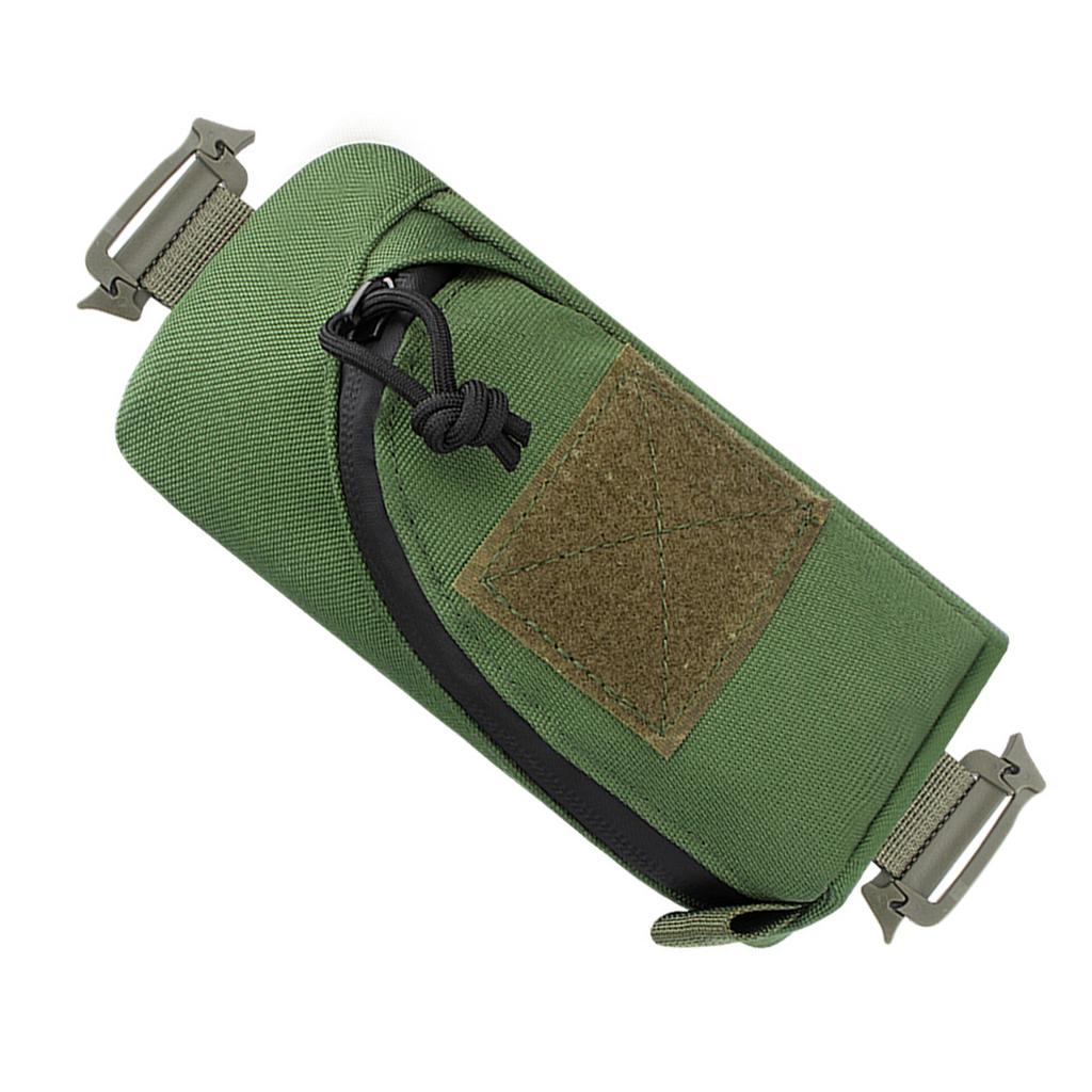 Military Survival Emergency Bag Oxford Cloth Outdoor Emergency Camping Survival Supplies Bag Pouch Green