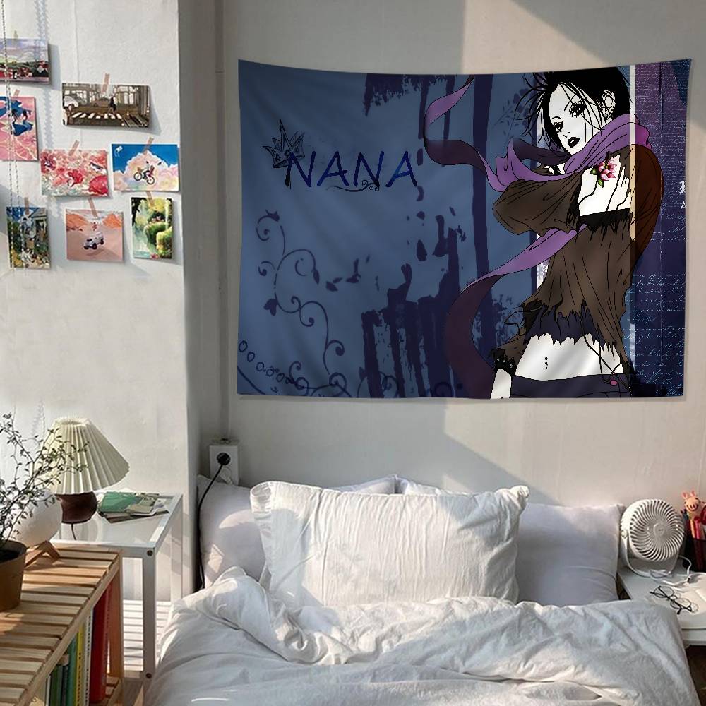 Anime Nana Osaki Hanging Bohemian Tapestry Hanging Tarot Hippie Wall Rugs Dorm Japanese Tapestry