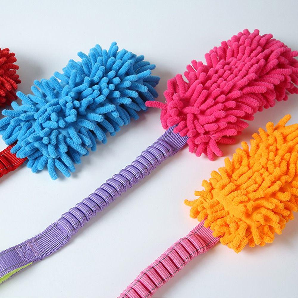 Plush Dog Interactive Toy Funny Teething Resistant Rope Toy Pet Chew Toy  Training Interactive