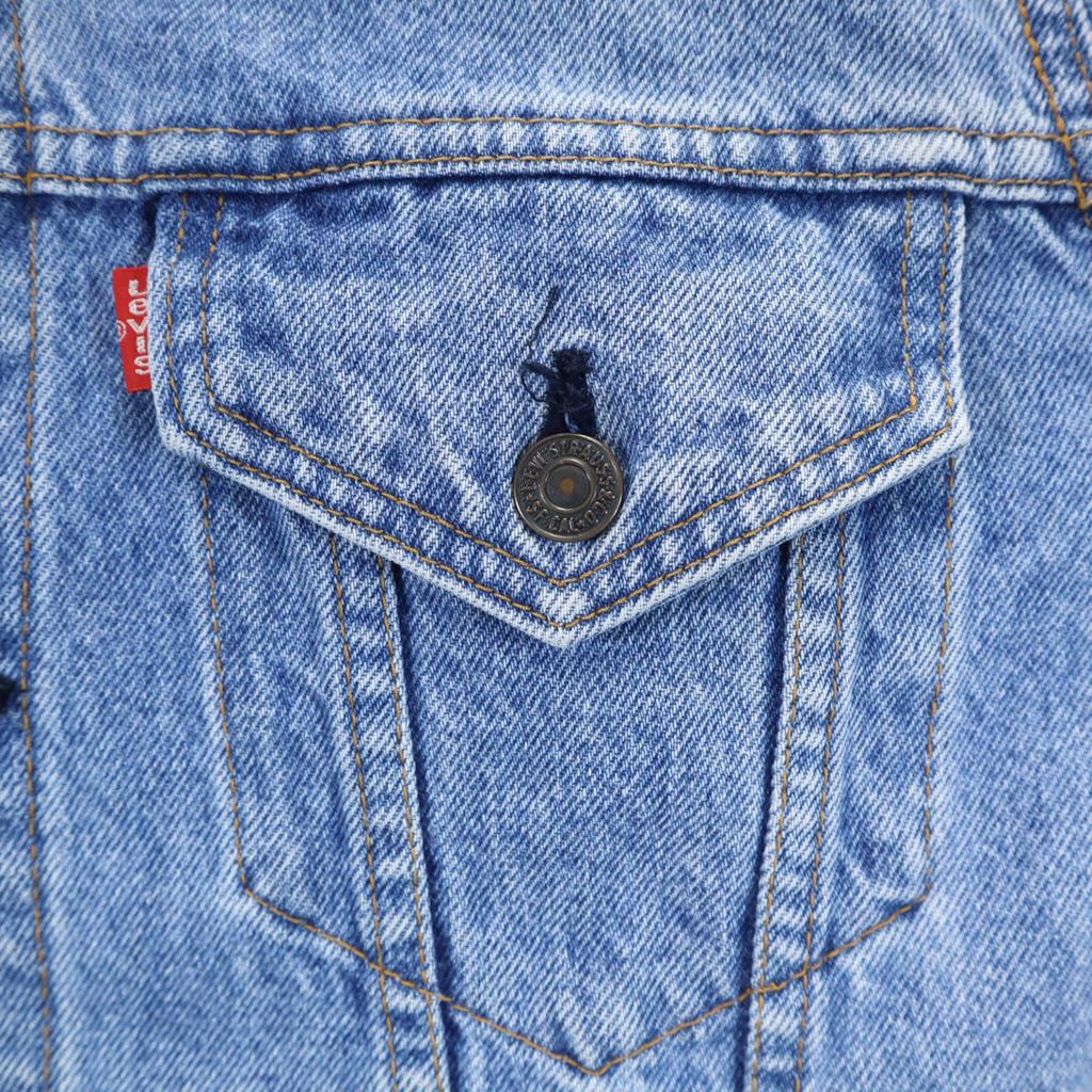 Levi's 90s 70505-0217 Old Made in Japan 4th Type Denim Jacket 42 G Jean Men's Used